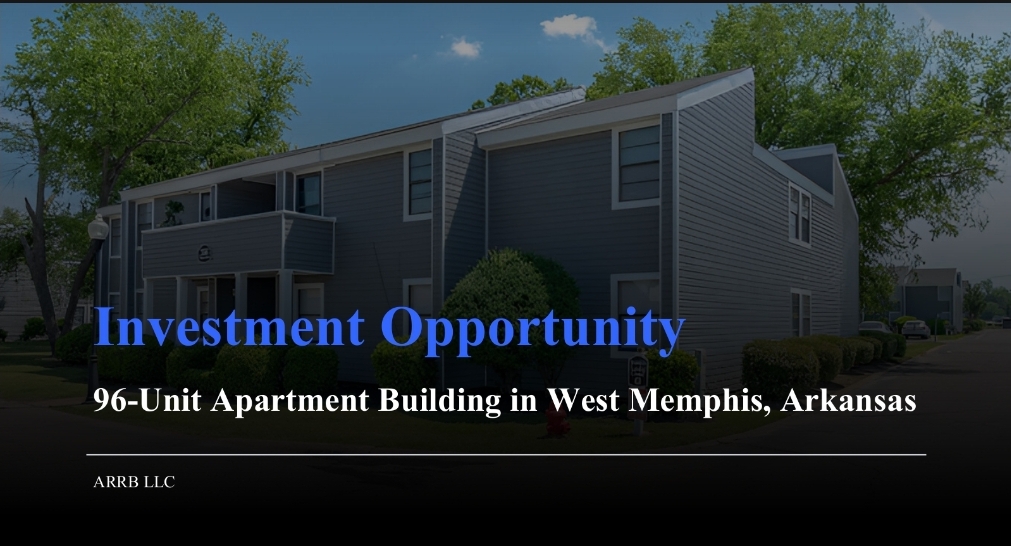 PMP 50% EQUITY DEAL - 96 UNIT APT IN WEST MEMPHIS, AR